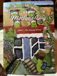 Backyard Beauty Mother's Day Card (blank)