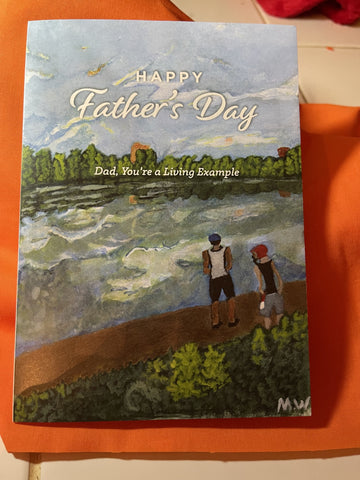 Living Example Father's Day Card (blank)