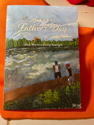 Living Example Father's Day Card